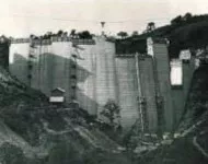 Construction du barrage de Maury