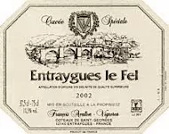 Etiquette de vin d'Entraygues et du Fel